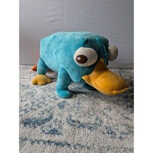 Disney Store Phineas And Ferb 33" Perry The Platypus Plush Stuffed Toy Used